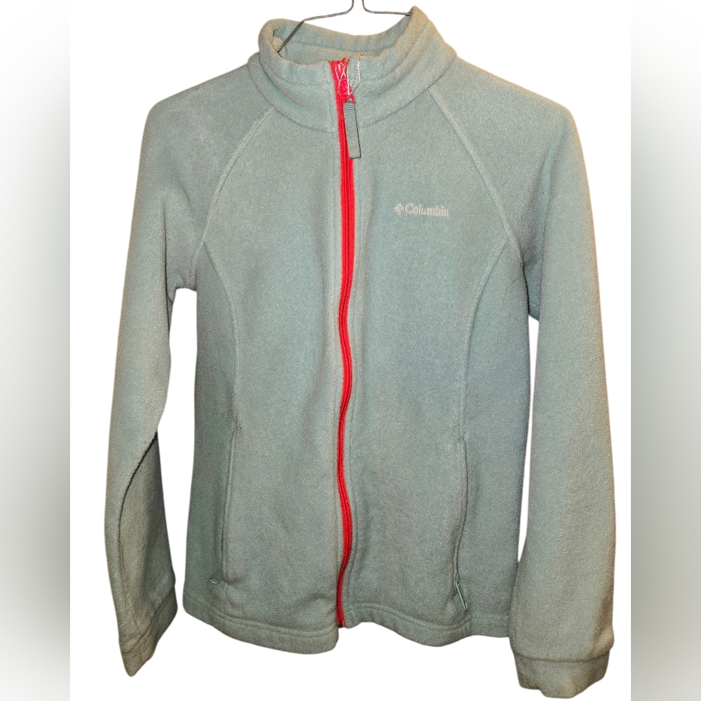 Columbia Light Blue Fleece Jacket